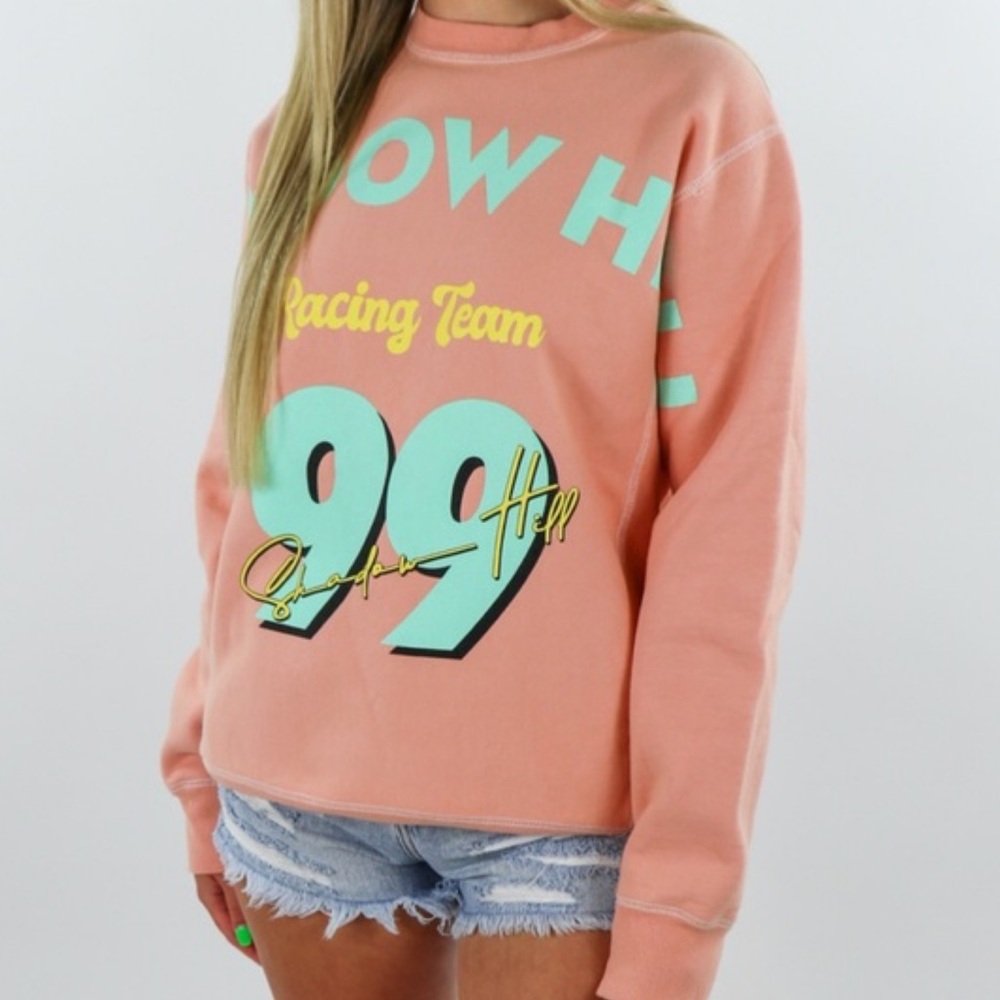 Peach Crewneck Sweatshirt